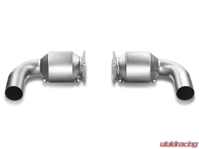 Akrapovic Link Pipe Set 100 Cpsi Cats Titanium Porsche 997.2 Turbo | Turbo S 2010-2012 - L-PO997TFLS-100