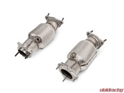 Akrapovic Stainless Steel Link Pipe Set with Catalytic Converter Chevrolet Corvette Stingray C8 2020-2024 - L-CO/SS/1