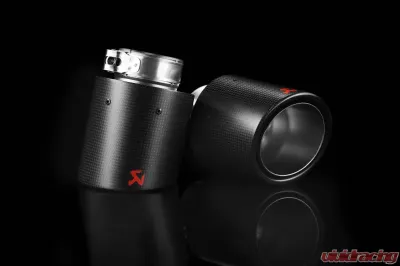 Akrapovic Carbon Tail Pipe Set Volkswagen Golf MK6 GTD 2010-2012 - TP-VWGMK6-CA