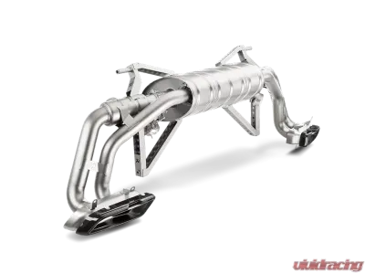 Akrapovic Titanium Slip-On Line Exhaust System Audi R8 5.2 2016-2018 - S-AUR8SO3-T