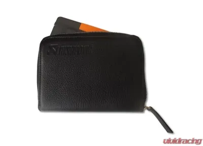 Akrapovic Black S Leather Zip Notebook - 800942