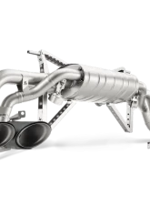 Akrapovic Titanium Slip-On Exhaust Lamborghini Huracan LP 580-2 | LP 610-4 2015-2019                                     - MTP-LA/TI/2 - Image 3