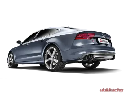 Akrapovic Evolution System Titanium Catback System Audi S7 2013-2017 - S-AU/TI/6H
