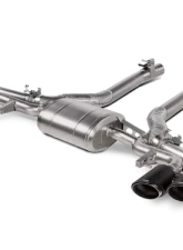 Akrapovic Slip-On Line with Carbon Fiber Titanium Tips BMW X5M F95 | X5M Competition F95 2020+                                     - S-BM/T/16H - Image 2