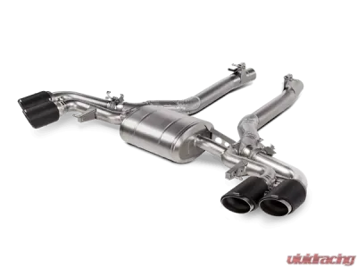 Akrapovic Slip-On Line with Carbon Fiber Titanium Tips BMW X5M F95 | X5M Competition F95 2020+ - S-BM/T/16H