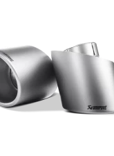 Akrapovic Titanium Tail Pipe Set Volkswagen Scirocco R 2009-2016                                     - TP-T/S/2 - Image 2
