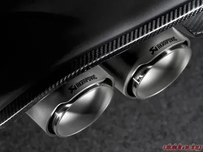 Akrapovic Titanium Tail Pipes Set BMW M3 F80 Sedan 3.0L Turbo 2015-2020 - TP-T/S/8