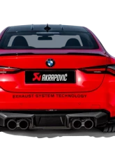 Akrapovic High Gloss Black Carbon Fiber Rear Diffuser BMW M3 G80 | G81 2021-2024                                     - DI-BM/CA/9/GB - Image 4