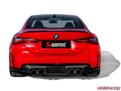 Akrapovic High Gloss Black Carbon Fiber Rear Diffuser BMW M3 G80 | G81 2021-2024 - DI-BM/CA/9/GB