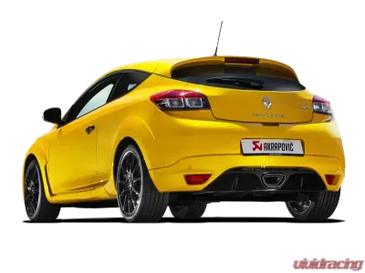 Akrapovic Titanium Evolution Line Catback with Carbon Tips Renault Megane Coupe RS 2010-2016 - S-RE/T/1