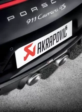 Akrapovic Carbon Fiber Matte Rear Diffuser Porsche 991.2 Carrera S | 4 | 4S | GTS 2017-2019                                     - DI-PO/CA/3 - Image 4