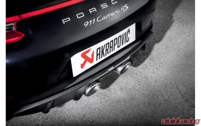 Akrapovic Carbon Fiber Matte Rear Diffuser Porsche 991.2 Carrera S | 4 | 4S | GTS 2017-2019 - DI-PO/CA/3