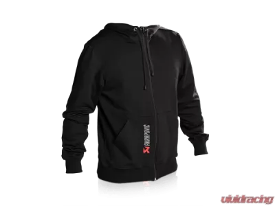 Akrapovic XXL Men's Black Logo Hoodie - Premium Quality Motorcycle Apparel - 801750