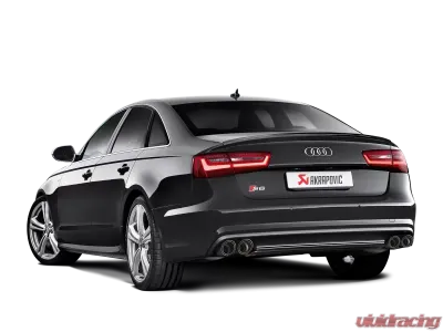 Akrapovic Evolution System Titanium Catback System Audi S7 2013-2017 - S-AU/TI/6H