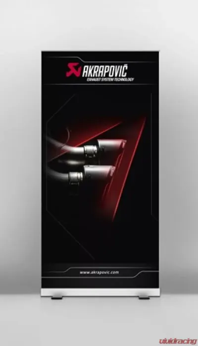 Akrapovic Pull Up Tailpipe Banner Nissan GTR - 801817