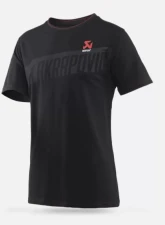 Akrapovic 2XL Black Mens Corpo T-Shirt                                     - 802046 - Image 2