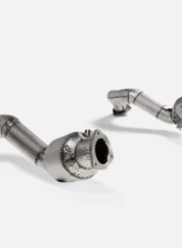Akrapovic Titanium Link Pipe Set Porsche 718 Cayman GT4 RS 2022-2024                                     - L-PO/T/17 - Image 2