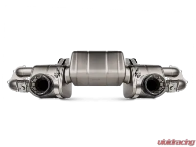 Akrapovic Titanium Slip-On Exhaust Porsche 718 Cayman GTS 4.0 | Boxster GTS 2020-2024 - S-PO/TI/18/1