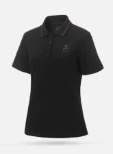 Akrapovic 2XL Black Womens Corpo Polo                                     - 802142 - Image 2