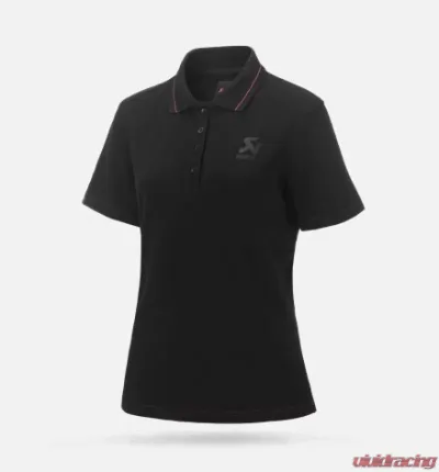 Akrapovic 2XL Black Womens Corpo Polo - 802142