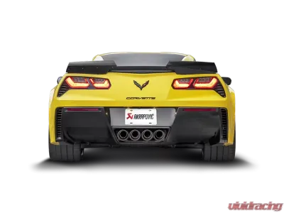 Akrapovic Titanium Slip-On Line Chevrolet Corvette Z06 C7 2014-2019 - MTP-CO/TI/2