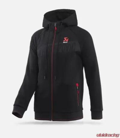 Akrapovic 3XL Black Mens Corpo Zip Hoodie - 802060