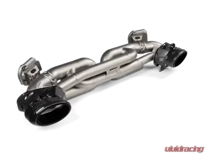 Akrapovic Slip-On Race Line Titanium Exhaust with Out Tips Porsche 911 Turbo | Turbo S | Cabriolet | Sport Classic 992 2020-2024 - S-PO/TI/19