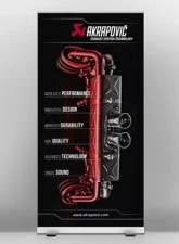 Akrapovic 6 Reasons Why Pull Up Banner - Premium Exhaust Systems for Motorcycles & Cars                                     - 801813 - Image 2