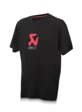 Akrapovic Medium Black Mens Logo T-Shirt                                     - 801207 - Image 2