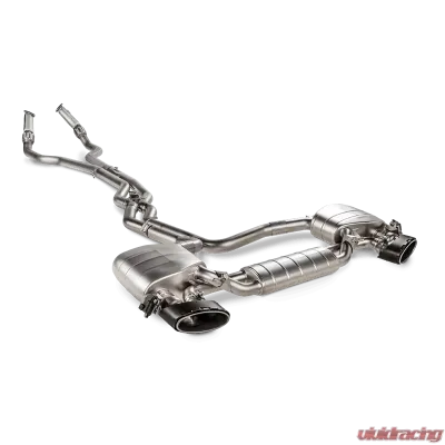Akrapovic Evolution Line Titanium Catback w/Carbon Tips Audi RS6 Avant | RS7 C8 2020-2025 - S-AU/TI/15H