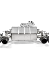 Akrapovic Titanium Slip-On Line with Carbon Fiber Tips BMW M2 Competition F87N 2018-2021                                     - S-BM/T/3H - Image 2