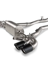 Akrapovic Slip-On Line (Titanium) w/Carbon Tips BMW M8 | M8 Competition Gran Coupe F93 with OPF | GPF 2020-2025                                     - S-BM/T/24H - Image 2