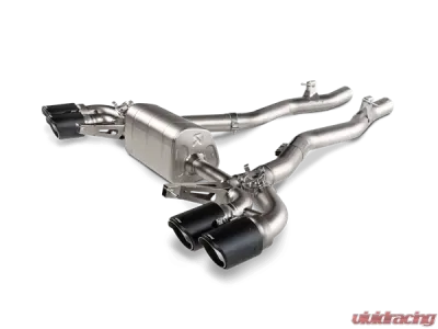 Akrapovic Slip-On Line (Titanium) w/Carbon Tips BMW M8 | M8 Competition Gran Coupe F93 with OPF | GPF 2020-2025 - S-BM/T/24H