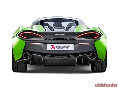 Akrapovic Slip On Titanium Muffler Mclaren 540C | 570S | 570GT 2016-2019 - S-MC/TI/3