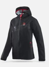 Akrapovic Large Black Womens Corpo Rain Jacket                                     - 802077 - Image 2