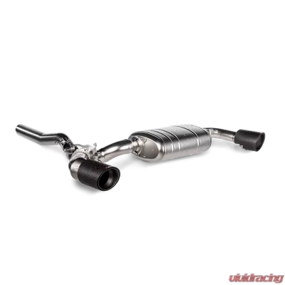 Akrapovic Titanium All4 Slip-On Exhaust with Carbon Tips for BMW M135i F40 2020-2024 - S-BM/T/15H