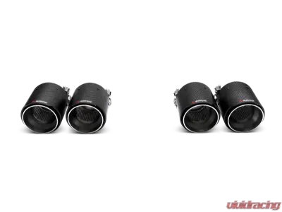 Akrapovic Carbon Tail Pipes Set BMW M3 | M4 F82 Coupe 3.0L Turbo 2015-2020 - TP-CT/26