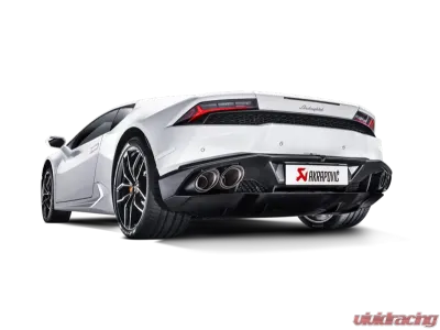 Akrapovic Titanium Slip-On Exhaust Lamborghini Huracan LP 580-2 | LP 610-4 2015-2019 - MTP-LA/TI/2