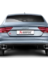 Akrapovic Evolution System Titanium Catback System Audi RS7 2014-2018                                     - S-AU/TI/4H - Image 6