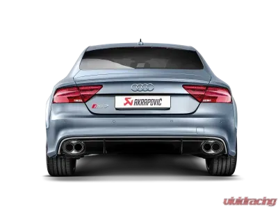 Akrapovic Evolution System Titanium Catback System Audi RS7 2014-2018 - S-AU/TI/4H