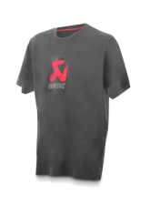 Akrapovic Large Mens Logo Grey T-Shirt                                     - 801221 - Image 2