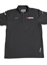 Akrapovic XS Mens Akrapovic-Alpinesta RS Poloshirt                                     - 801514 - Image 2