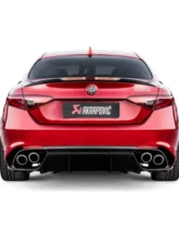 Akrapovic Evolution Line Titanium Exhaust System Alfa Romeo Giulia Quadrifoglio 2018-2022                                     - S-AR/TI/1H - Image 2