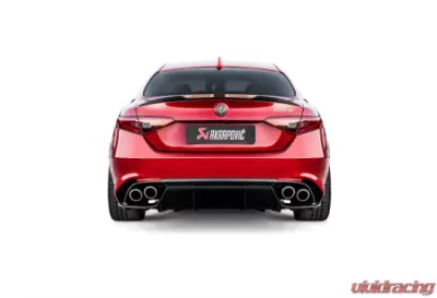 Akrapovic Evolution Line Titanium Exhaust System Alfa Romeo Giulia Quadrifoglio 2018-2022 - S-AR/TI/1H