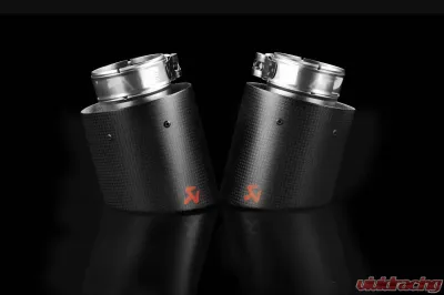 Akrapovic Carbon Tail Pipe Set Volkswagen Golf MK6 GTD 2010-2012 - TP-VWGMK6-CA