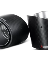 Akrapovic Carbon Tail Pipe Set Volkswagen Scirocco R 2009-2016                                     - TP-CS/1 - Image 3