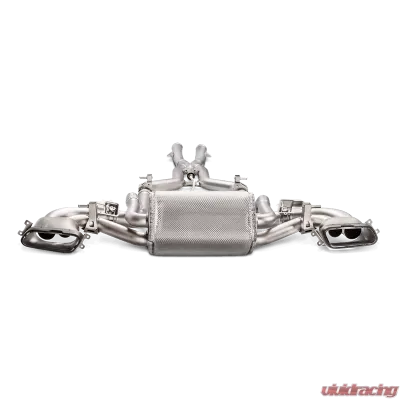 Akrapovic Titanium Evolution Line Exhaust Mercedez AMG Coupe GT | GT S | GT C 2015+ - S-ME/TI/1H/1