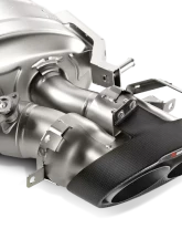 Akrapovic Titanium Evolution Line Cat Back with Carbon Tips Audi RS6 Avant C7 2014-2017                                     - S-AU/TI/3H - Image 4