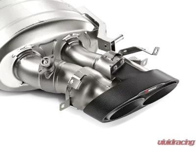 Akrapovic Titanium Evolution Line Cat Back with Carbon Tips Audi RS6 Avant C7 2014-2017 - S-AU/TI/3H
