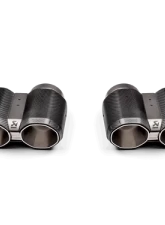 Akrapovic Carbon Octagonal Tail Pipe Set BMW M2 Coupe G87 2023-2024                                     - TP-CT/69 - Image 2